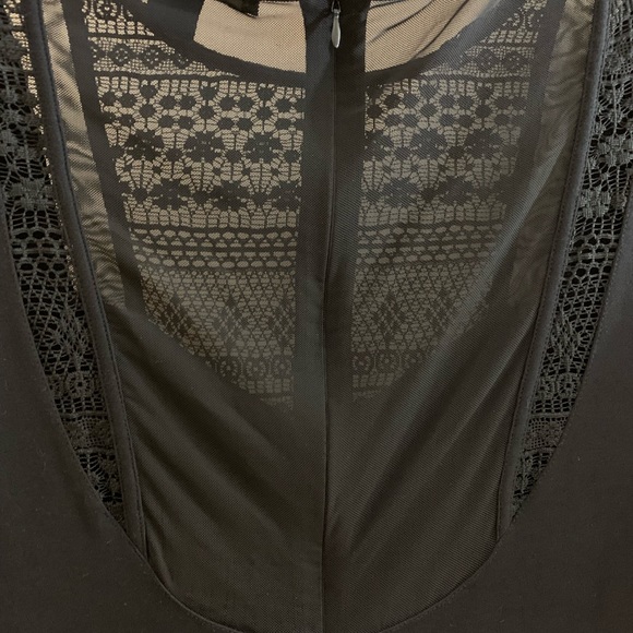 French connection black knitted dress size 6 - Picture 6 of 6